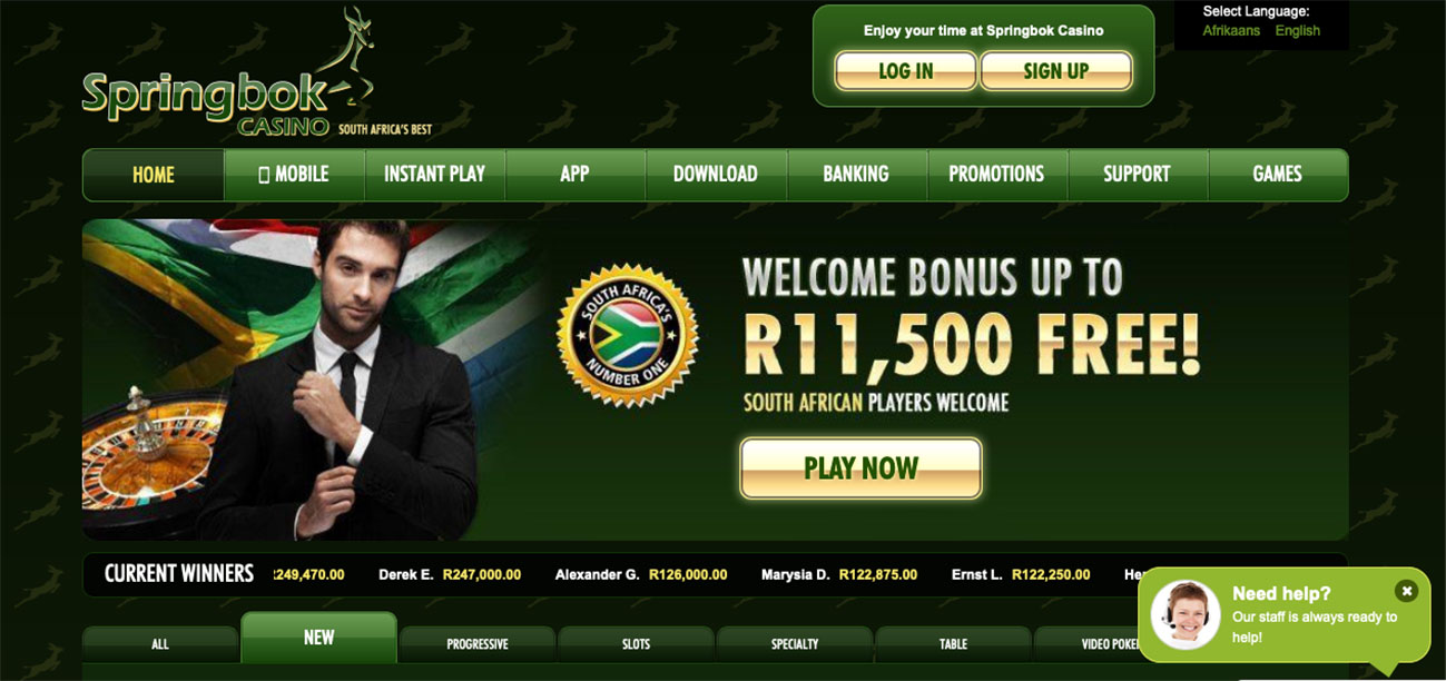 Springbok Casino South Africa