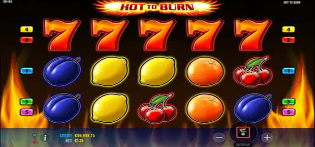 Hot to burn