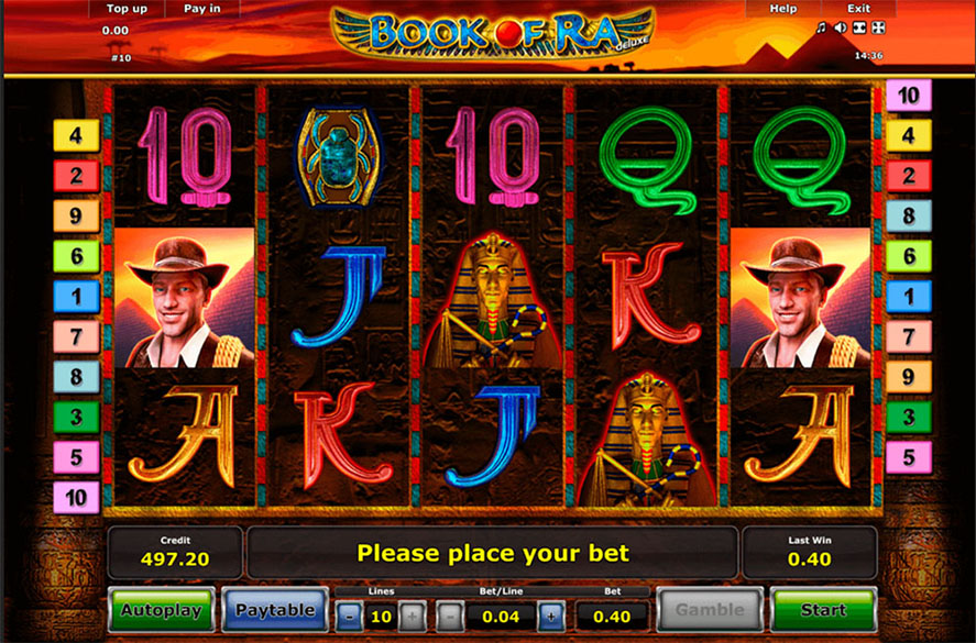 book of Ra deluxe slot