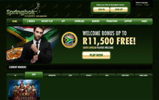 Springbok Casino R250 FREE No Deposit Coupon Code